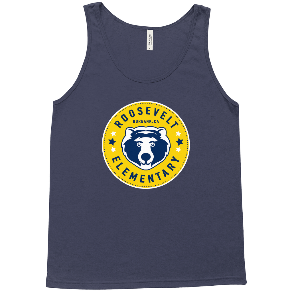 Unisex Tank Tops - Bella Canvas Navy Tanks